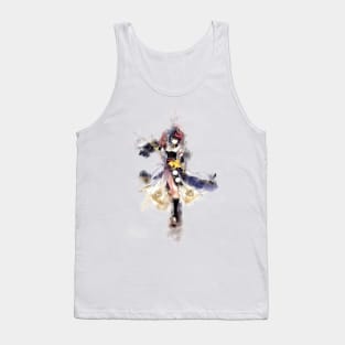 Kujou Sara - Genshin Impact (Watercolor) Tank Top